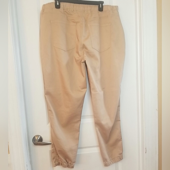 BP. Beige drawstring joggers, size XL - Picture 2 of 3